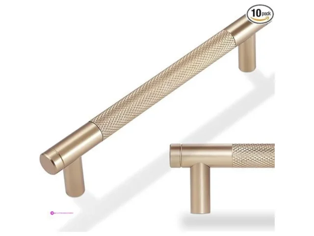 Povefonk Gold Cabinet Handles Clip Co…