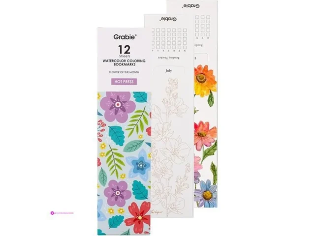 Grabie Watercolor Bookmarks Code Zr7w…