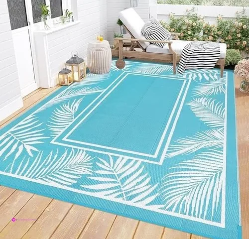 Bsmathom Waterproof Outdoor Rugs Code…