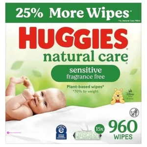 Huggies Natural Care Sensitive Baby W…