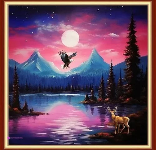 Artvxeay Cross Stitch Kits Clip Coupo…