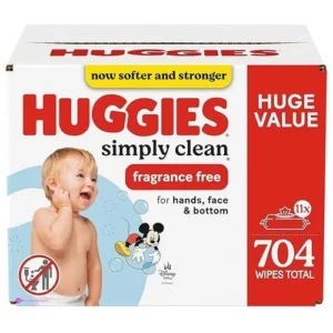 Huggies Simply Clean Unscented Baby D…