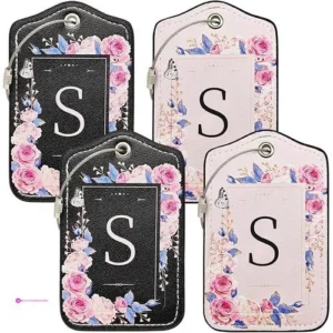 Initial Luggage Tags For Suitcases Pa…