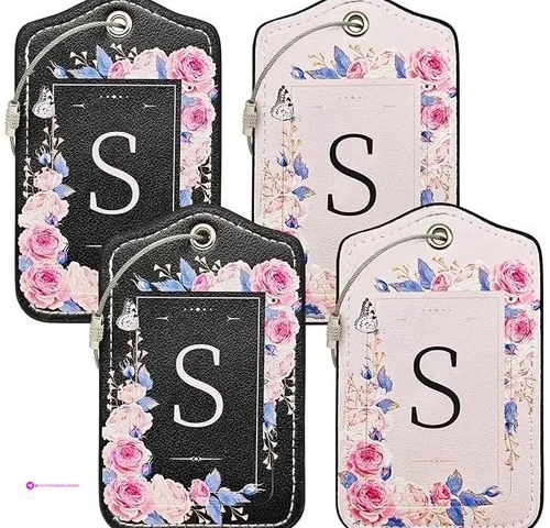 Initial Luggage Tags For Suitcases Pa…