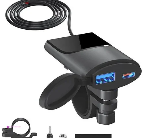 Reg Qidoe Motorcycle Phone Chargers C…