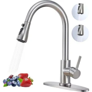 Brushed Nickel Kitchen Faucet Code Rt…