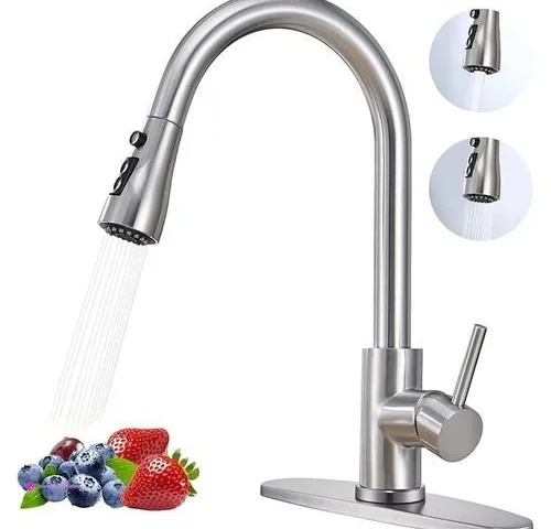 Brushed Nickel Kitchen Faucet Code Rt…