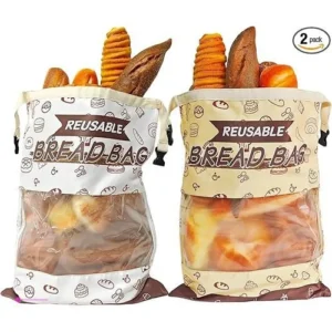 Cysedge Reusable Bread Bags Use Code