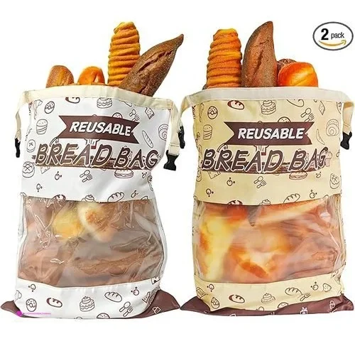 Cysedge Reusable Bread Bags Use Code