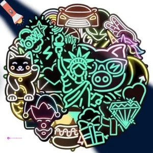 Cool Neon Stickers Code Sop6r5dy