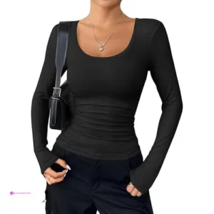 Reg Women Long Sleeve Scoop Neck