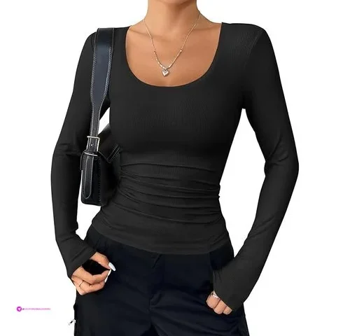 Reg Women Long Sleeve Scoop Neck