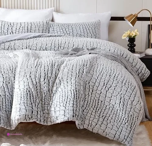 Yiyea Faux Fur Duvet Covers Code
