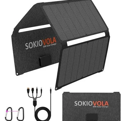 Reg Foldable Solar Panels 50w Portabl…