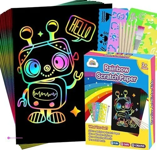 99- Scratch Art Crafts Kit Code