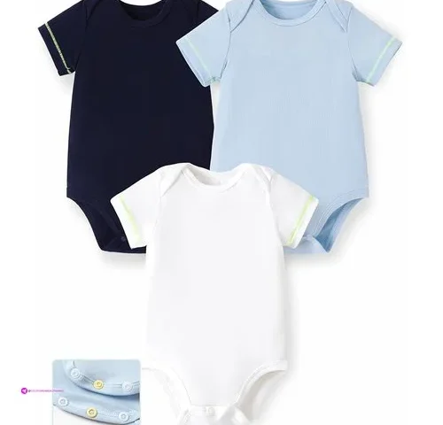 Baby Bodysuits Rayon Super Durable Co…