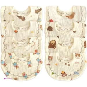 99- Baby Bibs Muslin Bibs Pack