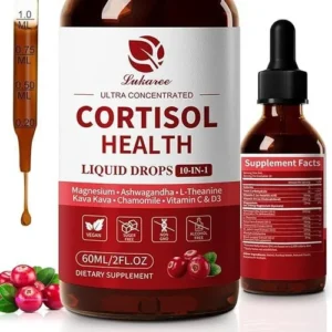 Cortisol Supplement Liquid Drops Coup…