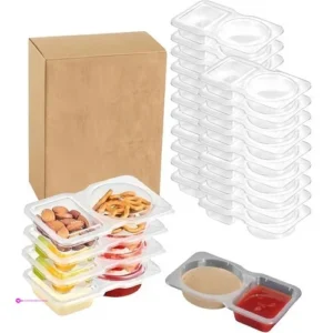 20-pack Snack Containers With Lids Co…