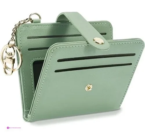 Small Rfid Blocking Leather Wallet Fo…