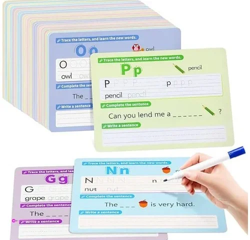 For Alphabet Number Practice Dry Eras…