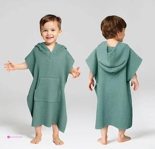 Off Zamlory Hooded Kids Beach Towel