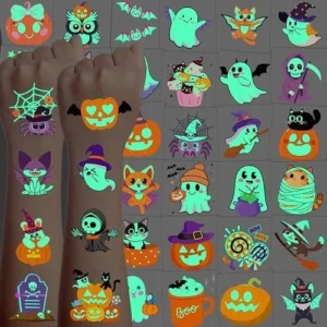 Halloween Tattoos 216pc Clip Coupon