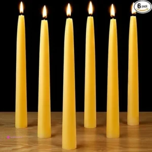 Beeswax Taper Candles Code Naqlmje3