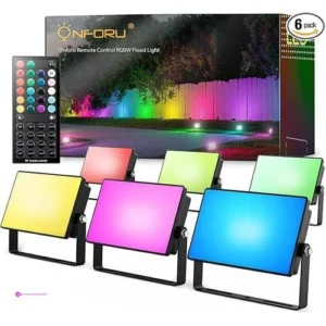 Onforu Outdoor Rgb Floodlights Code X…
