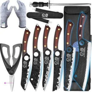 Xyj Kitchen Knife Sets Off Use