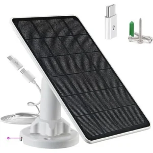 Solar Security Camera Panels Clip Cou…