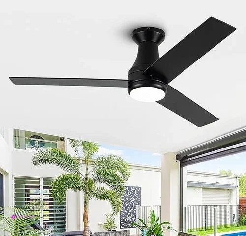 Black Ceiling Fans With Lights And