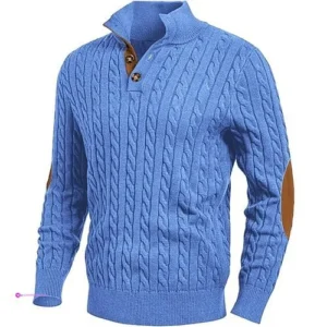 Men Cable Knit Pullover Sweater Code