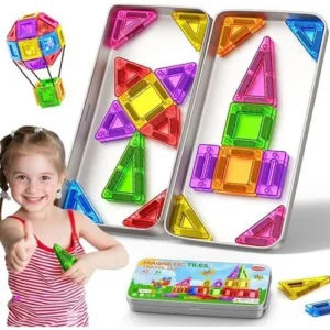 42pcs Mini Magnetic Tiles Code K8bzuc…