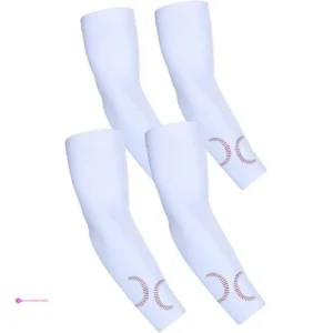 Pairs Arm Sleeves Compression Protect…