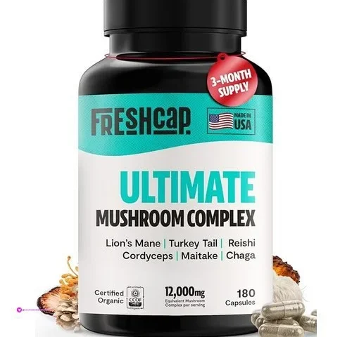 Freshcap Mushroom Supplements Clip Co…