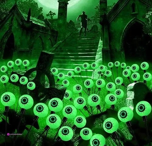 Halloween Decorations Eyeball Code Is…