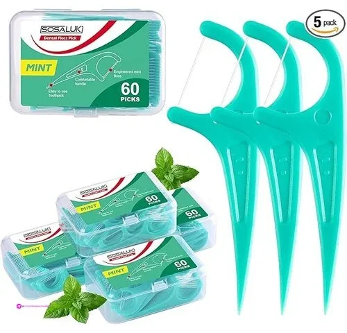 Reg Sosaluk Floss Picks 300 Count