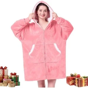 Pink Hoodie Blanket Use Code Byed4zny