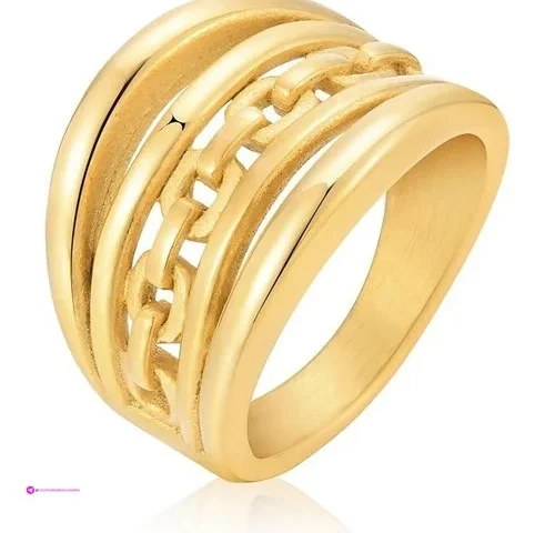 Vnox Gold Rings Women Promo Code