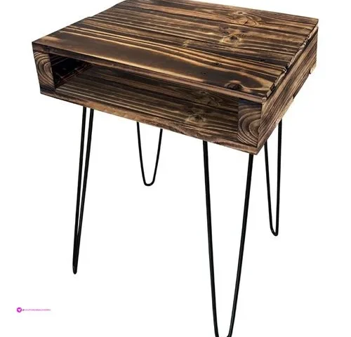 Pine Wood Nightstands Code 50owloff