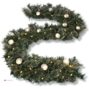 Pre-lit Garland Sets Code Swz9cp2y