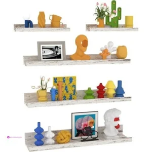 White Floating Shelves Code Sskd9gnp