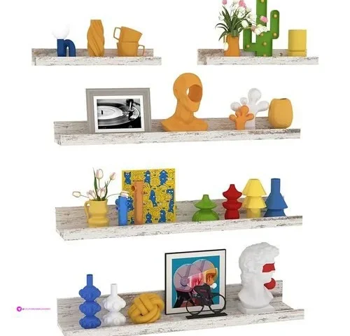 White Floating Shelves Code Sskd9gnp