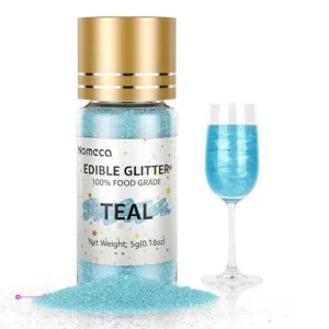Reg Edible Drinkers Glitters Teal Cod…