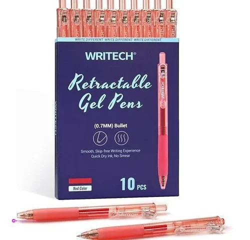 Reg Red Gel Ink Writing Pens