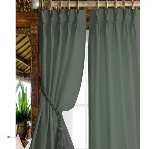Pinch Pleated Blackout Curtains Clip …