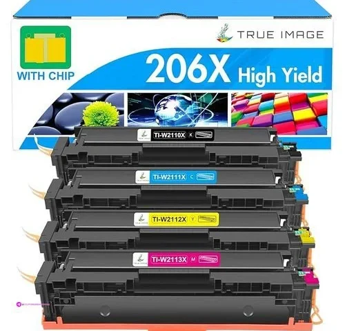 206x Cartridges Black Color Clip Coup…