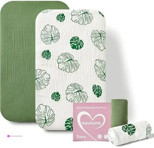 Saugonb Bassinet Sheets Code Xzdcjnbf