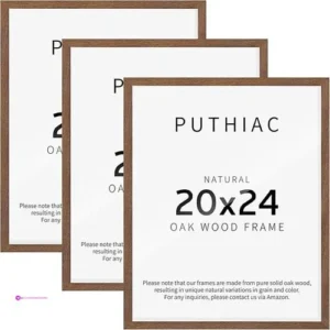 Puthiac Wooden Picture Frames Clip Co…